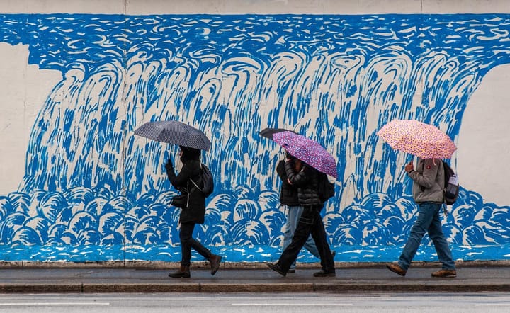 Murals that talk back